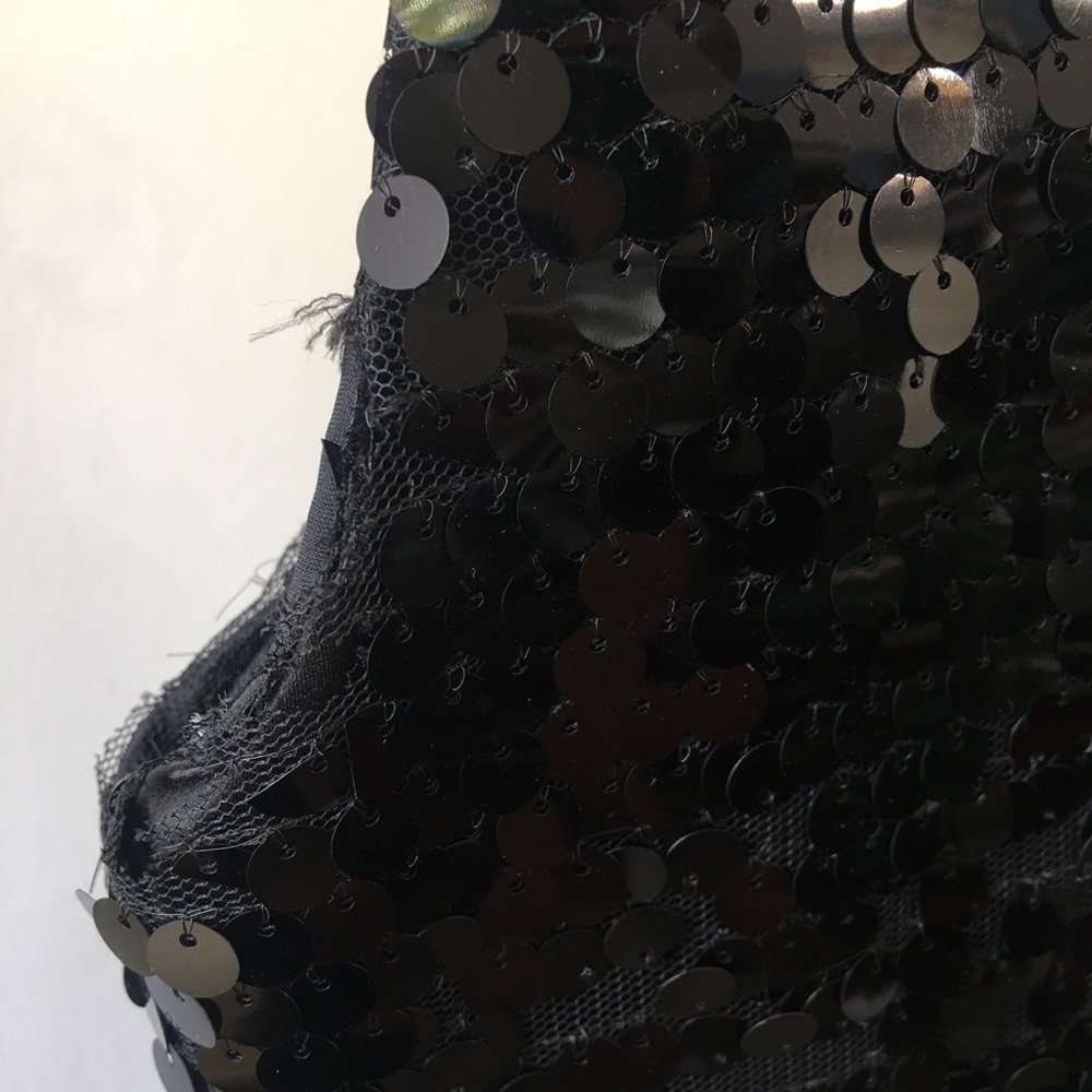 Black Sequence Gown By Aoluoli Size S - image 7